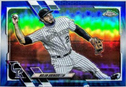 Nolan Arenado [Blue Refractor] #84