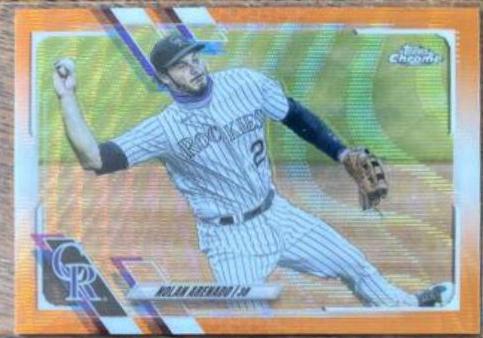 Nolan Arenado [Orange Wave Refractor] #84