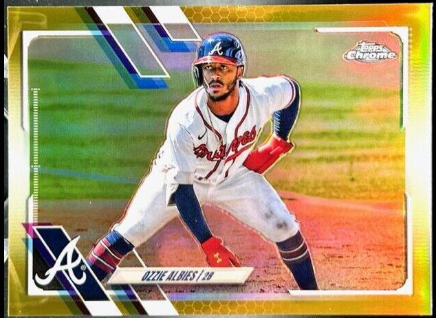 Ozzie Albies [Gold Refractor] #24
