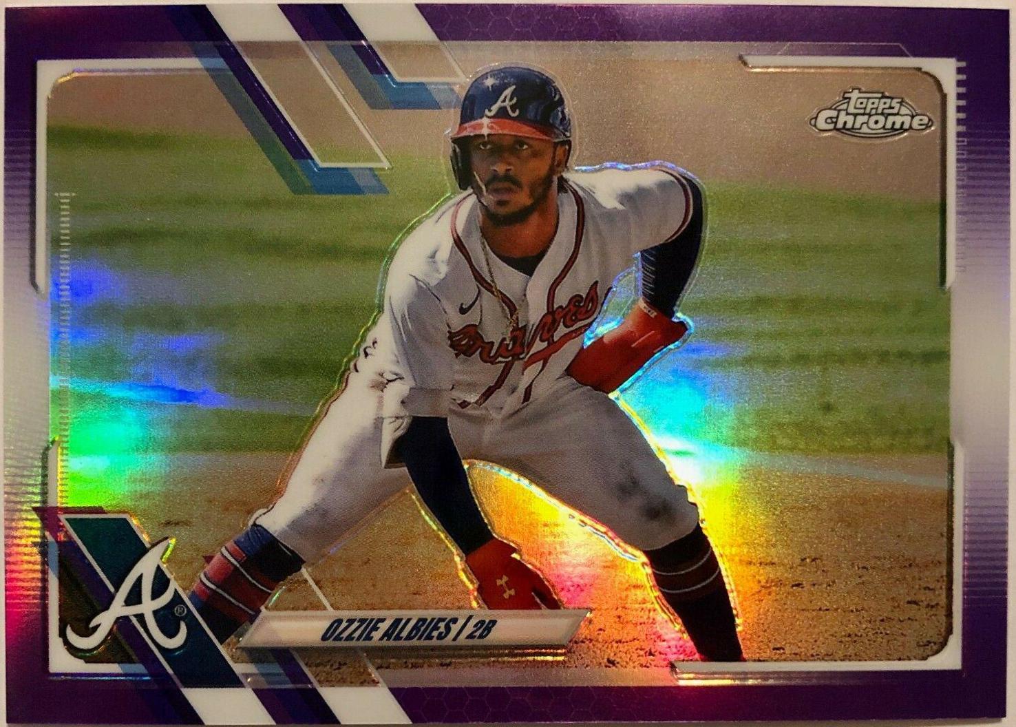 Ozzie Albies [Purple Refractor] #24
