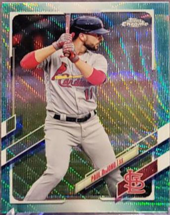 Paul DeJong [Aqua Wave Refractor] #118