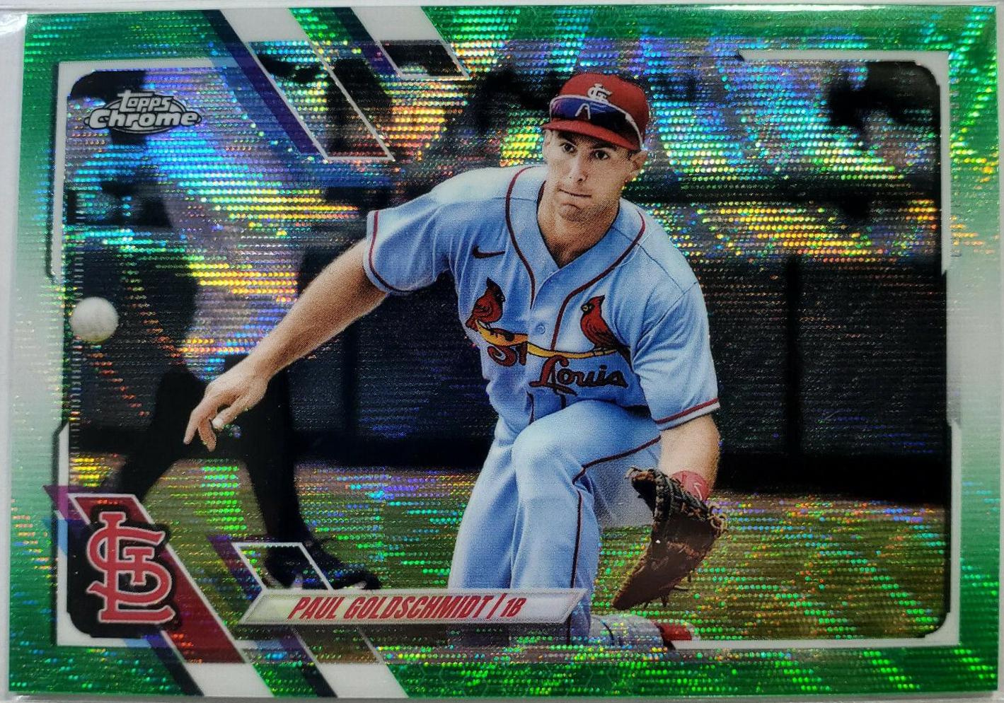 Paul Goldschmidt [Green Wave Refractor] #14