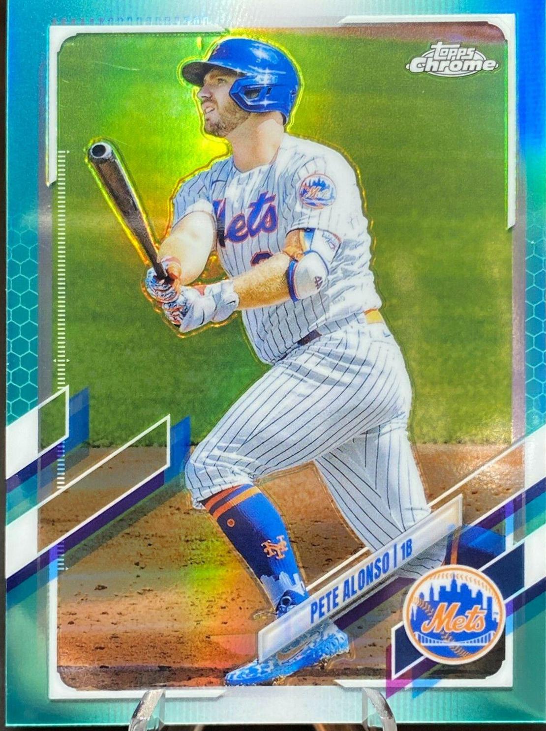 Pete Alonso [Aqua Refractor] #11
