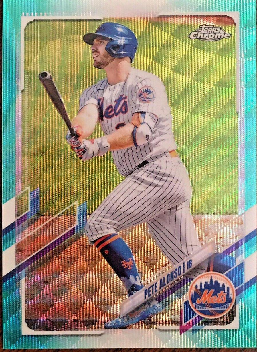 Pete Alonso [Aqua Wave Refractor] #11