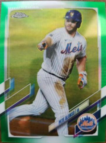 Pete Alonso [Green Wave Refractor] #11
