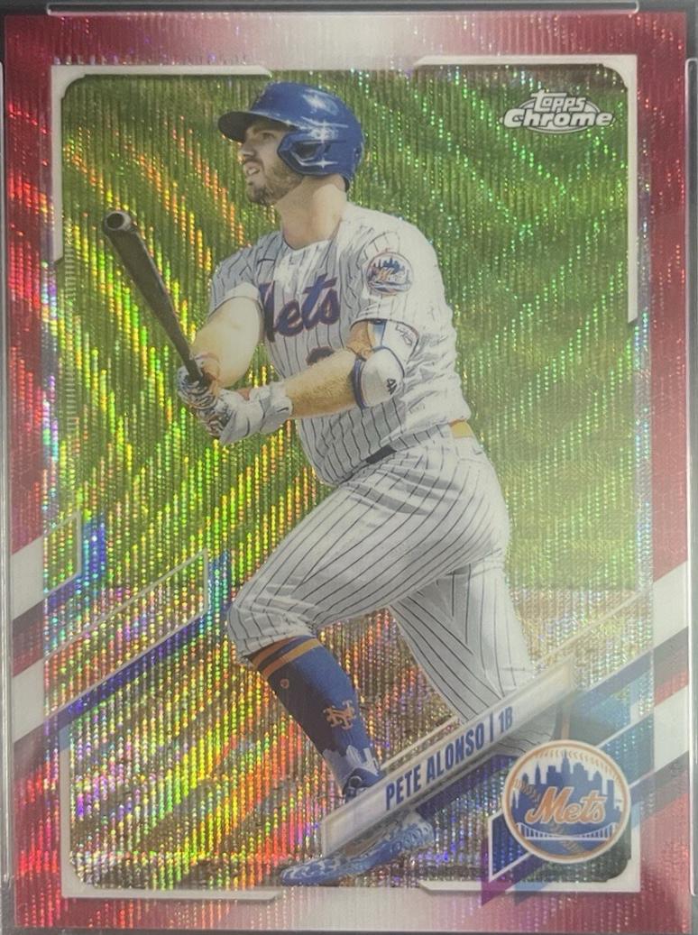 Pete Alonso [Red Wave Refractor] #11