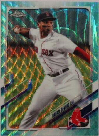 Rafael Devers [Aqua Wave Refractor] #94