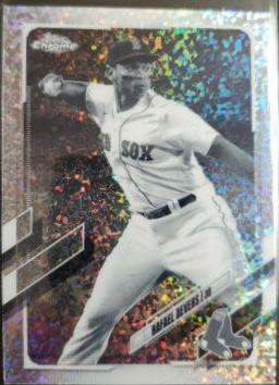 Rafael Devers [Black & White Mini Diamond Refractor] #94