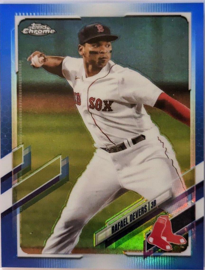 Rafael Devers [Blue Refractor] #94