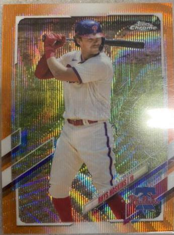 Rhys Hoskins [Orange Wave Refractor] #182