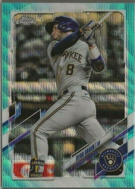 Ryan Braun [Aqua Wave Refractor] #164