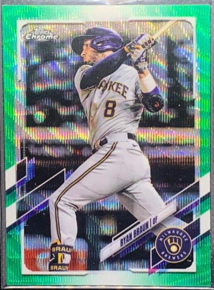 Ryan Braun [Green Wave Refractor] #164