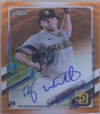 Ryan Weathers [Orange Refractor] #97