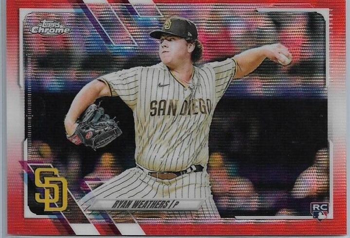 Ryan Weathers [Orange Wave Refractor] #97