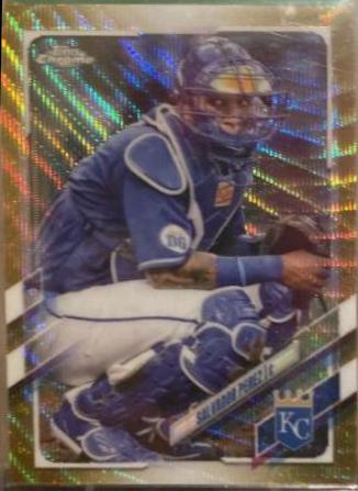 Salvador Perez [Gold Wave Refractor] #155
