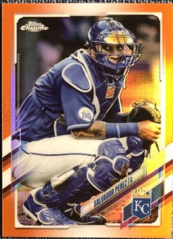 Salvador Perez [Orange Refractor] #155