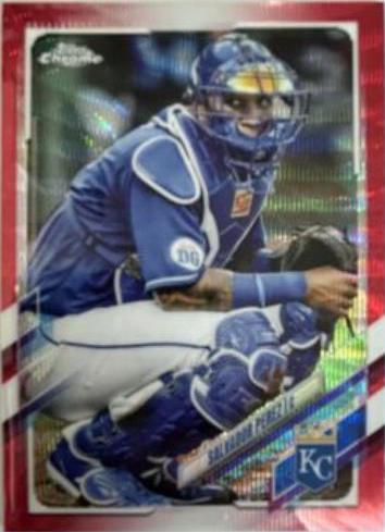 Salvador Perez [Red Wave Refractor] #155