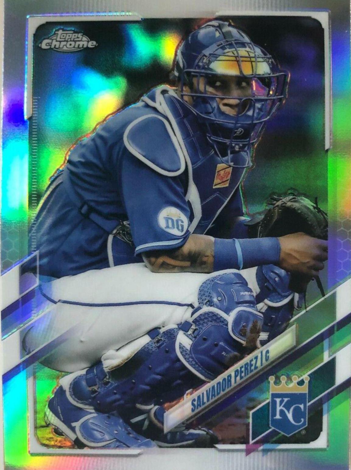Salvador Perez [Refractor] #155
