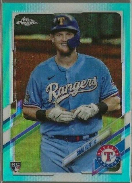 Sam Huff [Aqua Refractor] #81