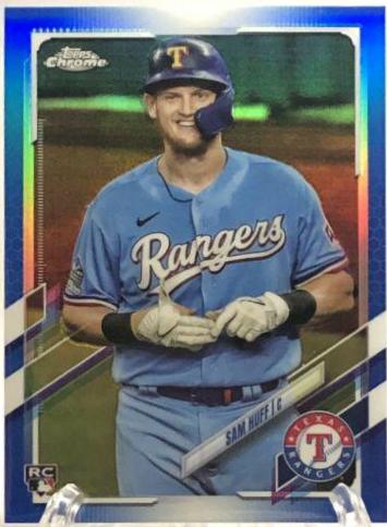 Sam Huff [Blue Refractor] #81