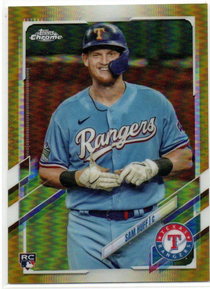Sam Huff [Gold Refractor] #81