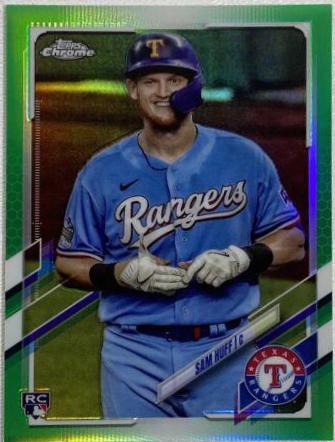Sam Huff [Green Refractor] #81