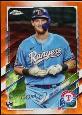 Sam Huff [Orange Wave Refractor] #81