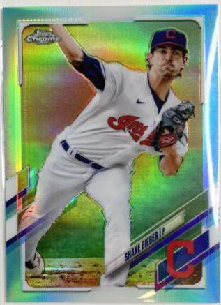 Shane Bieber [Aqua Refractor] #198