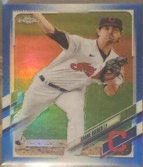 Shane Bieber [Blue Refractor] #198
