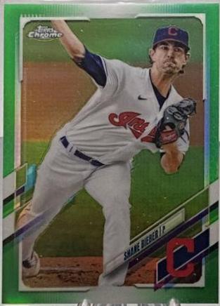 Shane Bieber [Green Refractor] #198