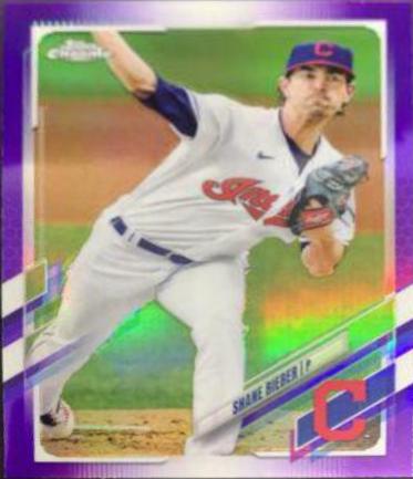 Shane Bieber [Purple Refractor] #198