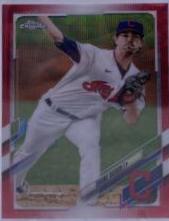 Shane Bieber [Red Wave Refractor] #198