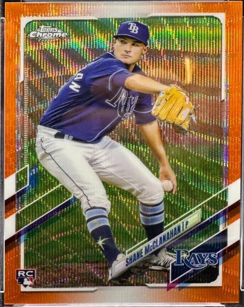 Shane McClanahan [Orange Wave Refractor] #23