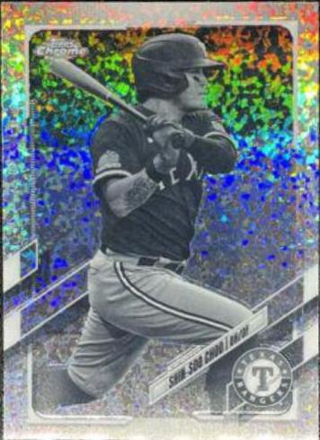 Shin Soo Choo [Black & White Mini Diamond Refractor] #127