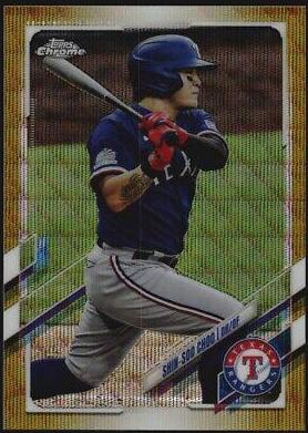 Shin Soo Choo [Gold Wave Refractor] #127