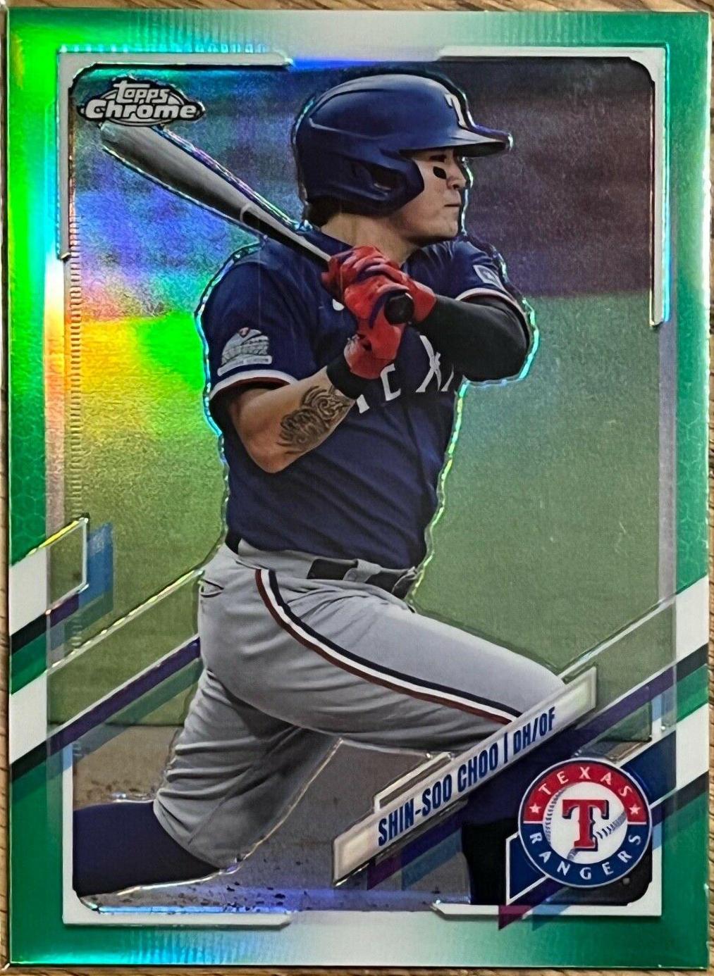 Shin Soo Choo [Green Refractor] #127