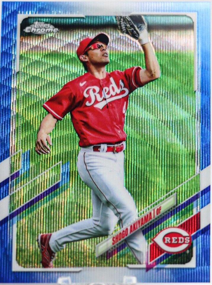 Shogo Akiyama [Blue Wave Refractor] #206