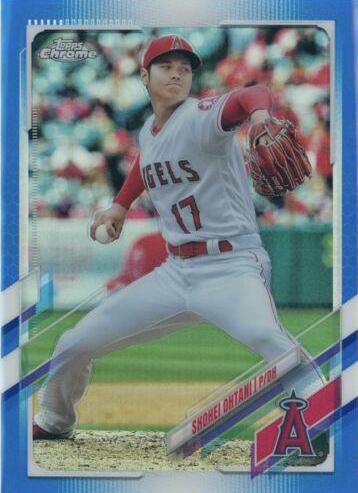 Shohei Ohtani [Blue Refractor] #159