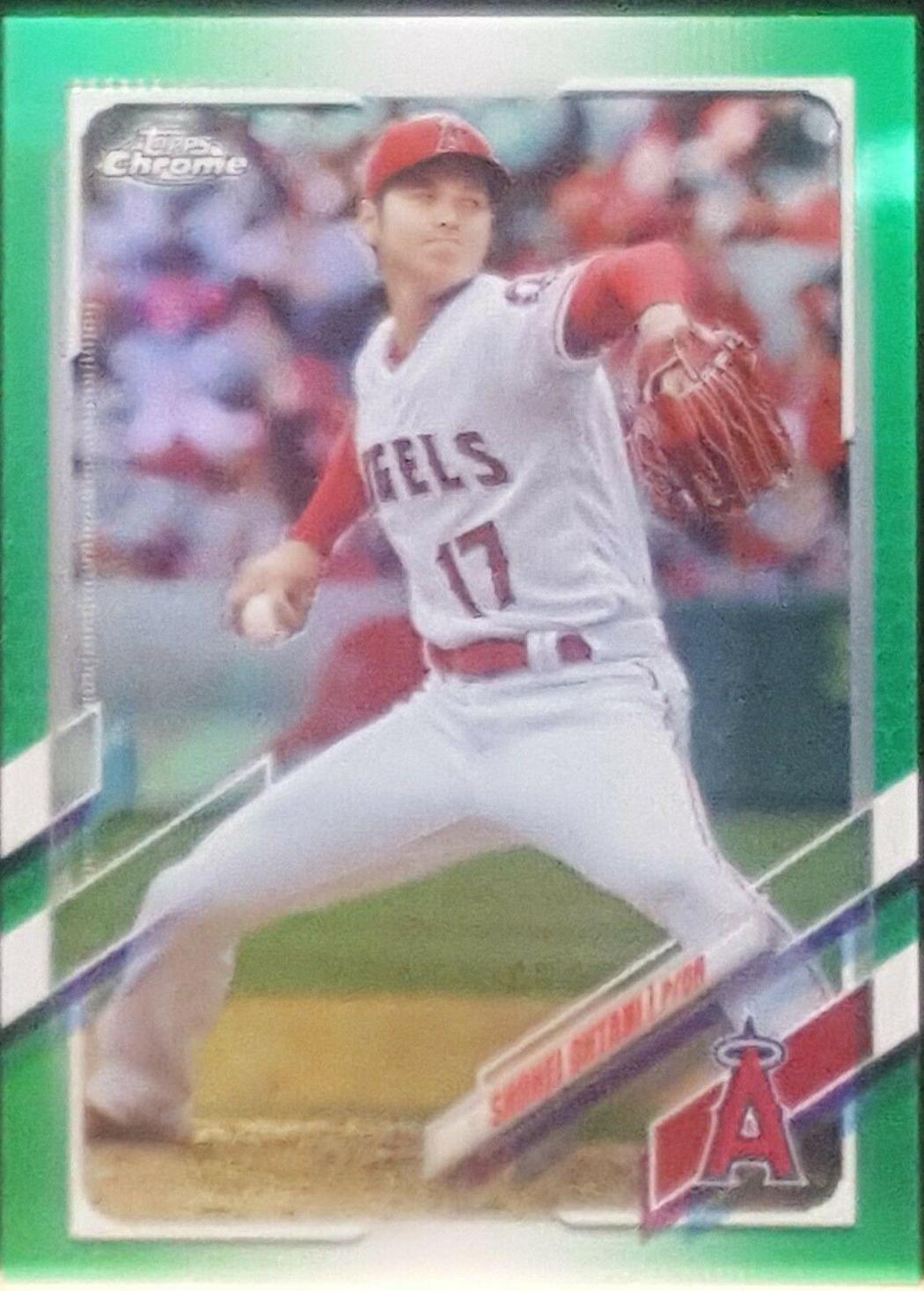 Shohei Ohtani [Green Refractor] #159