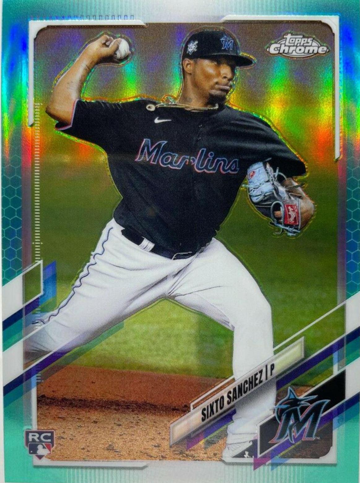 Sixto Sanchez [Aqua Refractor] #193