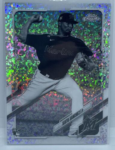 Sixto Sanchez [Black & White Mini Diamond Refractor] #193