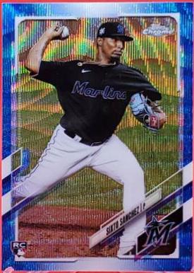 Sixto Sanchez [Blue Wave Refractor] #193