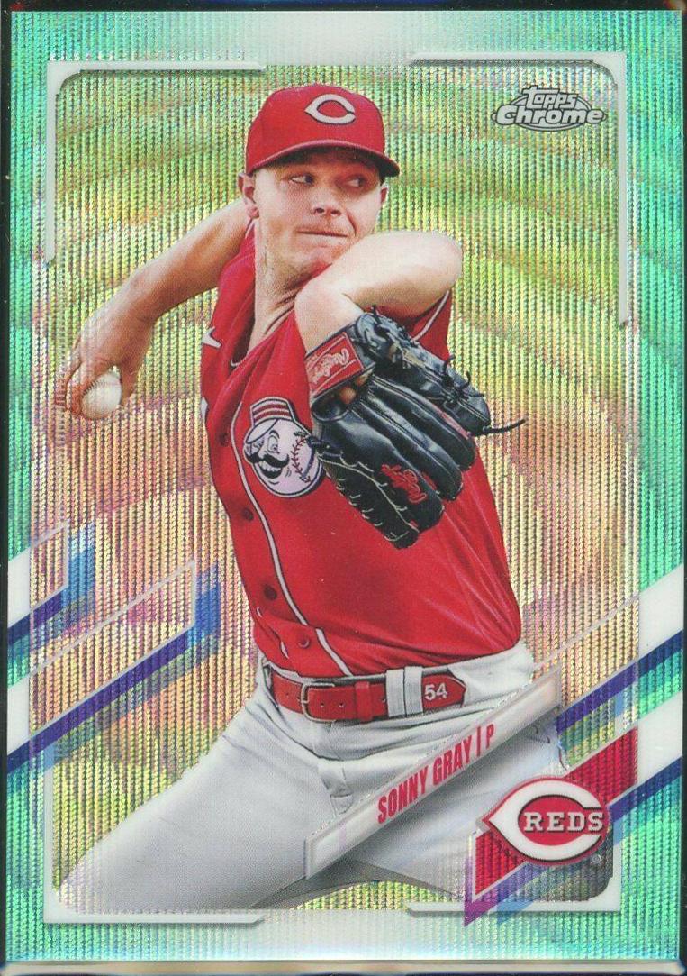 Sonny Gray [Aqua Wave Refractor] #19