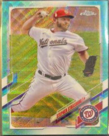 Stephen Strasburg [Aqua Wave Refractor] #176