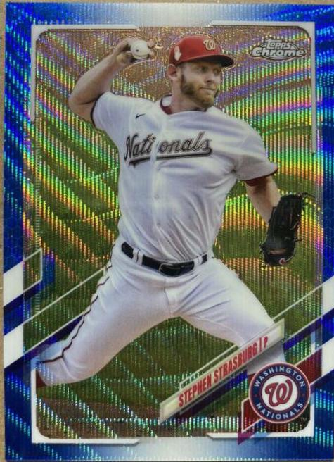 Stephen Strasburg [Blue Refractor] #176