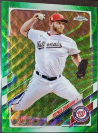 Stephen Strasburg [Green Refractor] #176