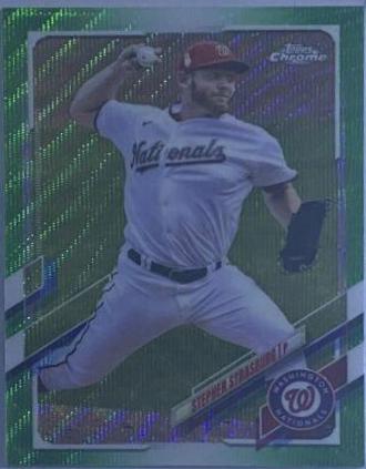 Stephen Strasburg [Green Wave Refractor] #176