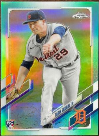 Tarik Skubal [Aqua Refractor] #103