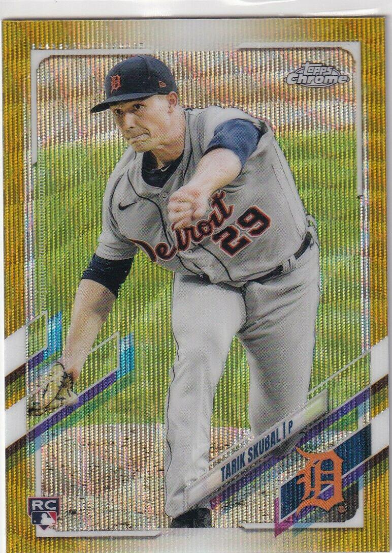 Tarik Skubal [Gold Wave Refractor] #103