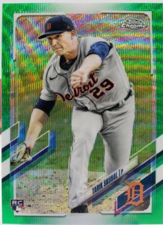 Tarik Skubal [Green Wave Refractor] #103